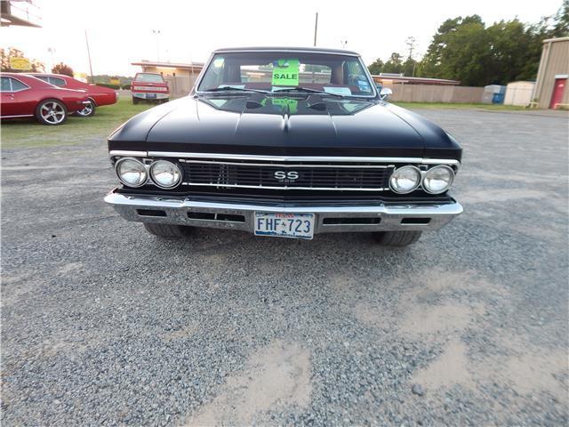 1966 Black Chevrolet Chevelle Coupe