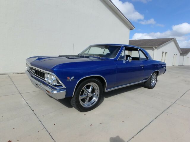 1966 Blue Chevrolet Chevelle 2dr
