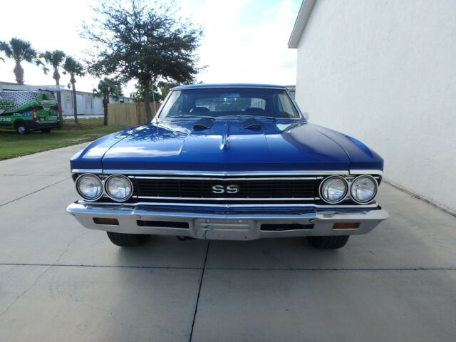 1966 Blue Chevrolet Chevelle 2dr