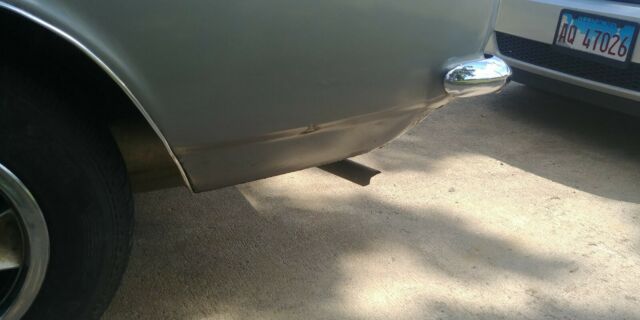 1966 Silver Chevrolet Corvair Coupe