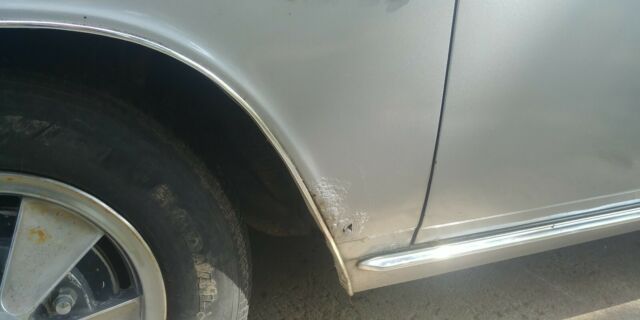 1966 Silver Chevrolet Corvair Coupe