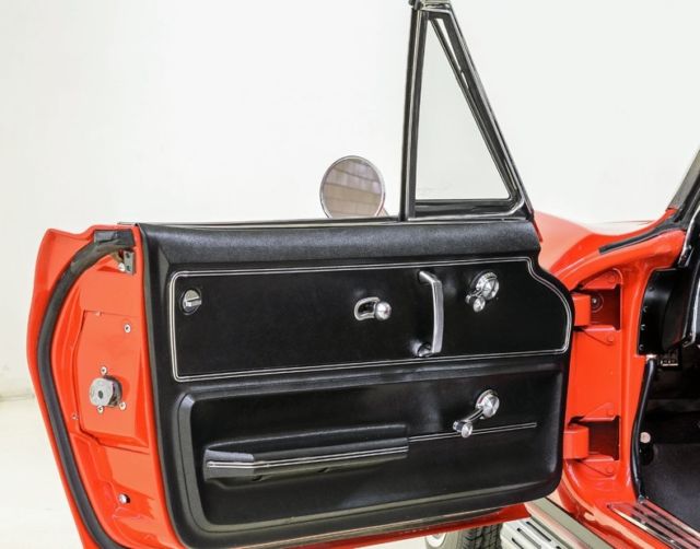 1966 Red Chevrolet Corvette Roadster