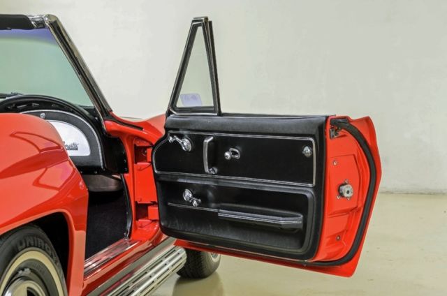 1966 Red Chevrolet Corvette Roadster