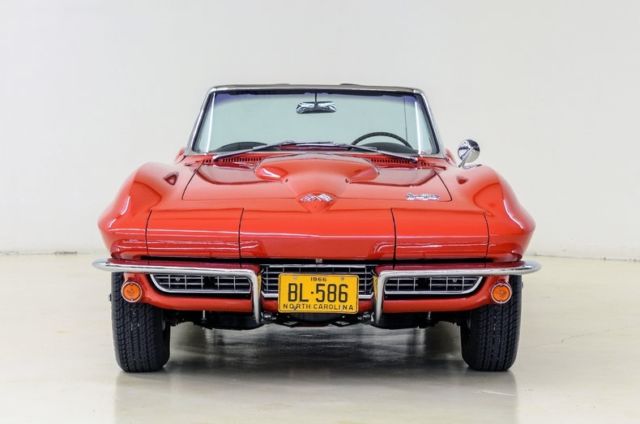 1966 Red Chevrolet Corvette Roadster