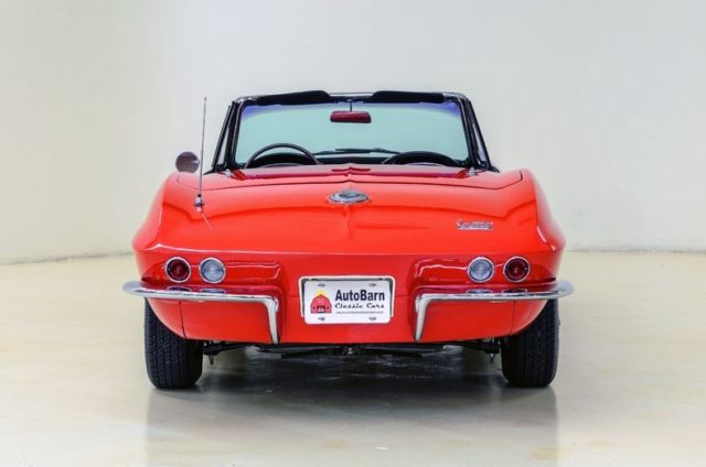 1966 Red Chevrolet Corvette Roadster