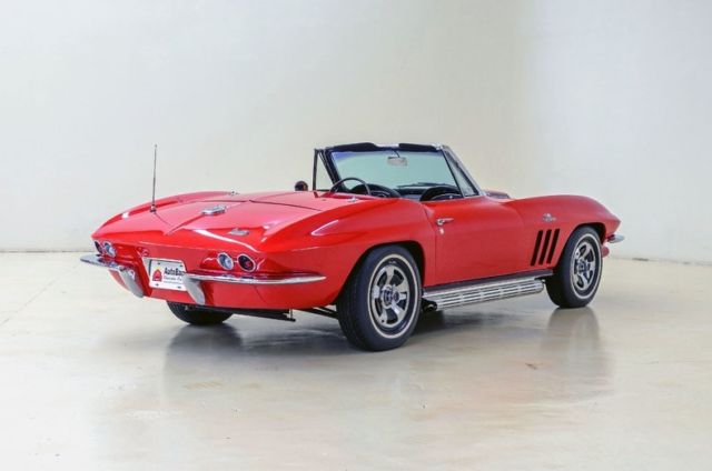 1966 Red Chevrolet Corvette Roadster
