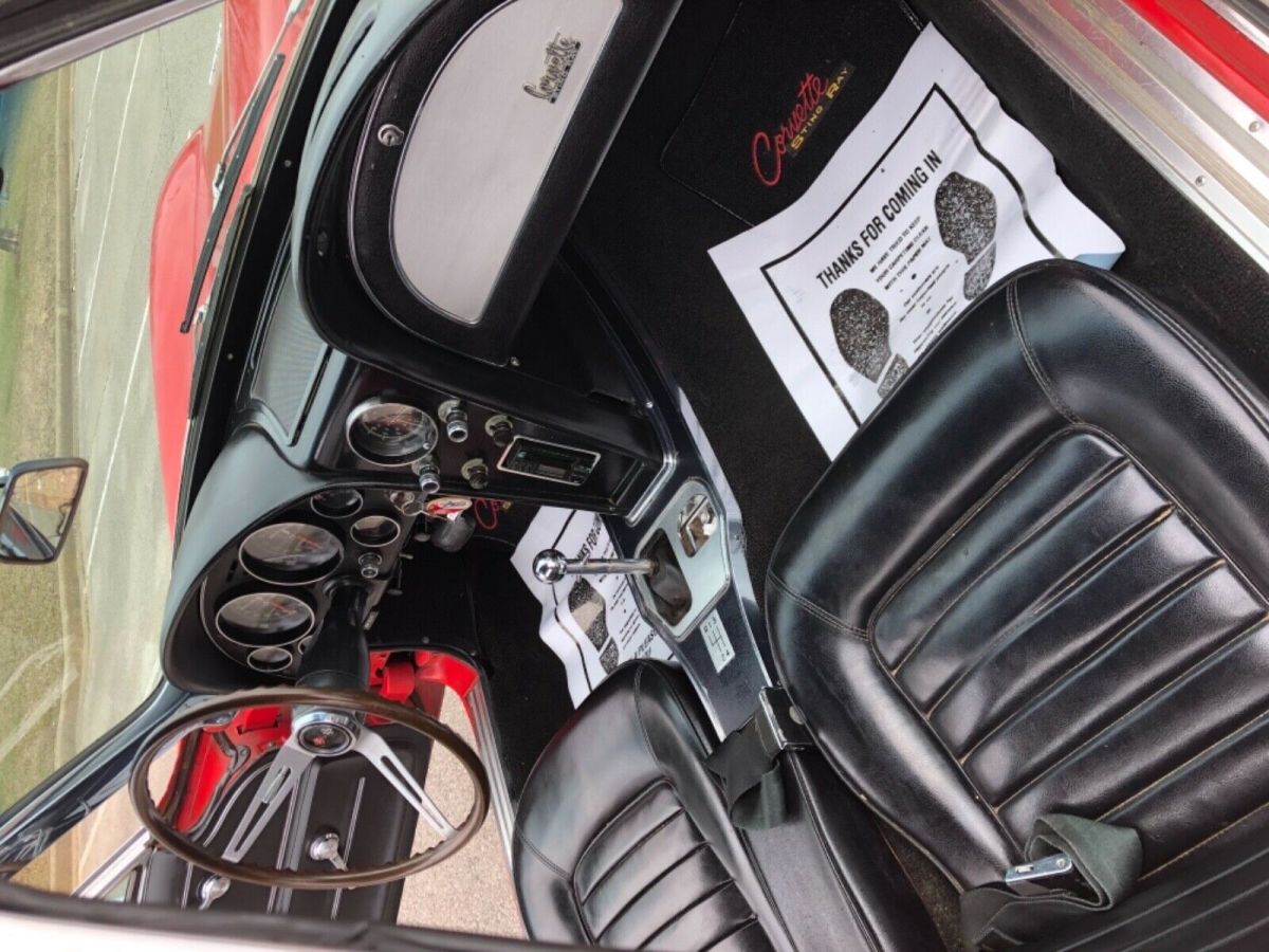 1966 Red Chevrolet Corvette