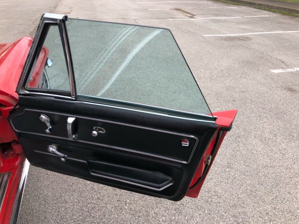 1966 Red Chevrolet Corvette