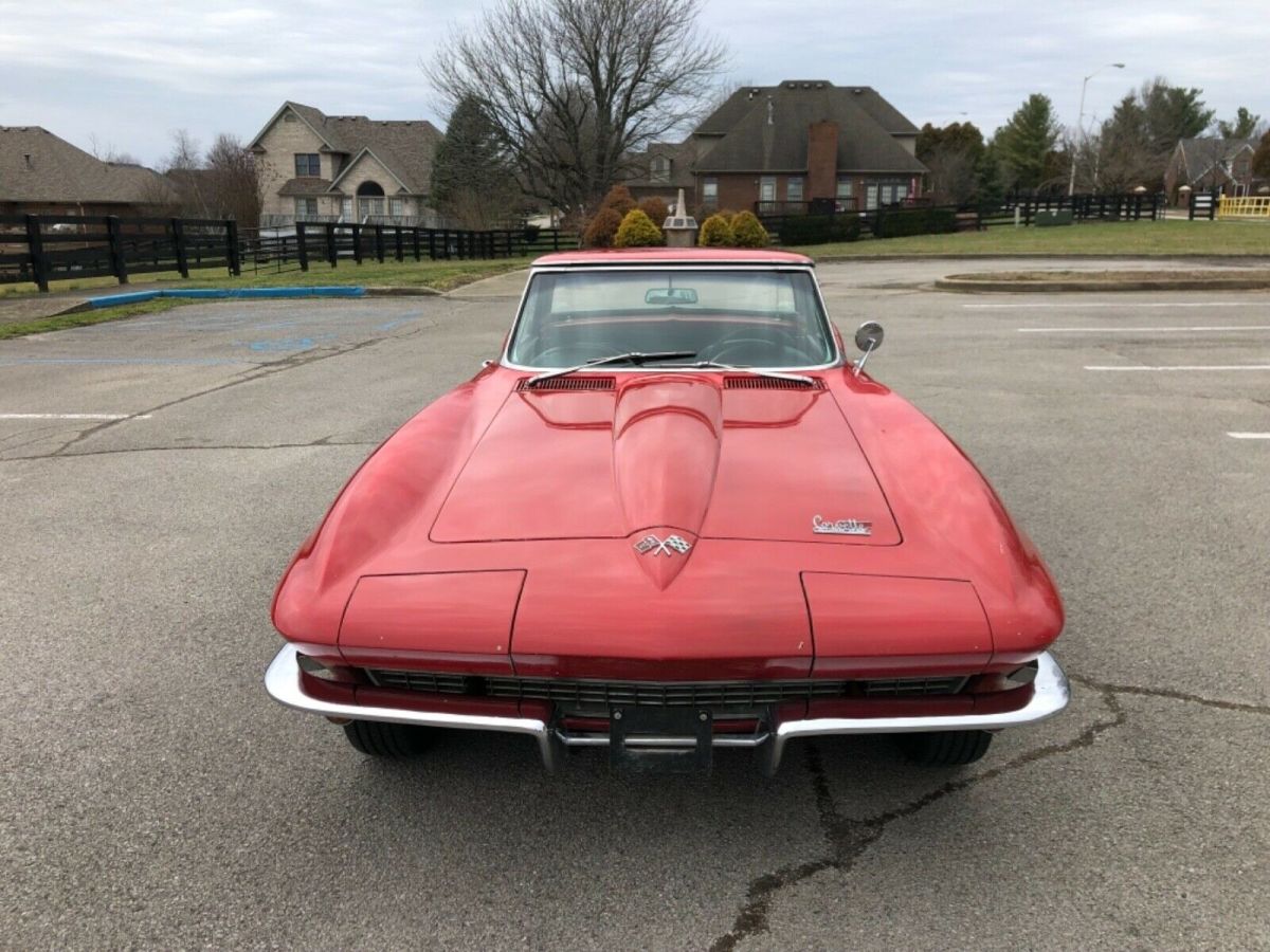 1966 Red Chevrolet Corvette