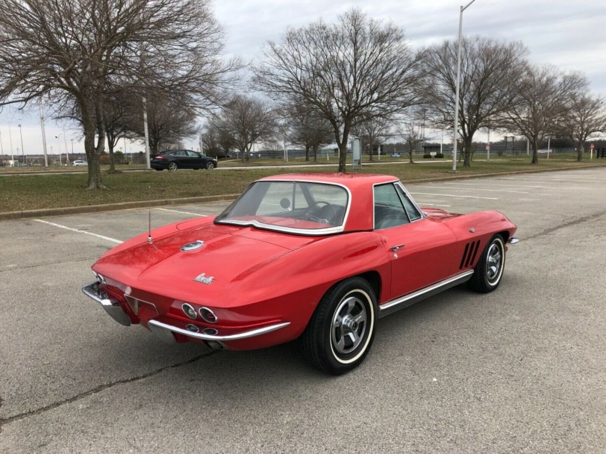 1966 Red Chevrolet Corvette