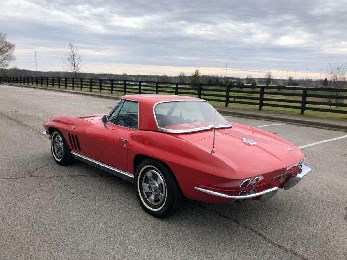 1966 Red Chevrolet Corvette