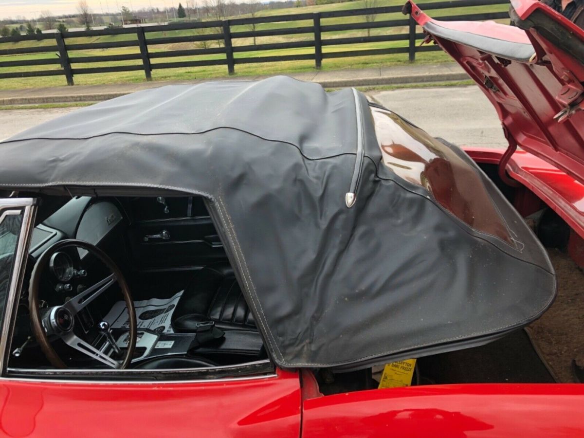 1966 Red Chevrolet Corvette
