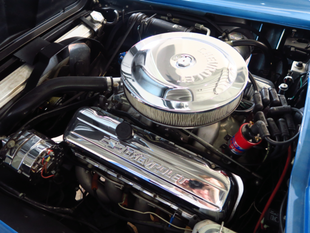 1966 Blue Chevrolet Corvette Coupe