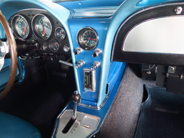 1966 Blue Chevrolet Corvette Coupe