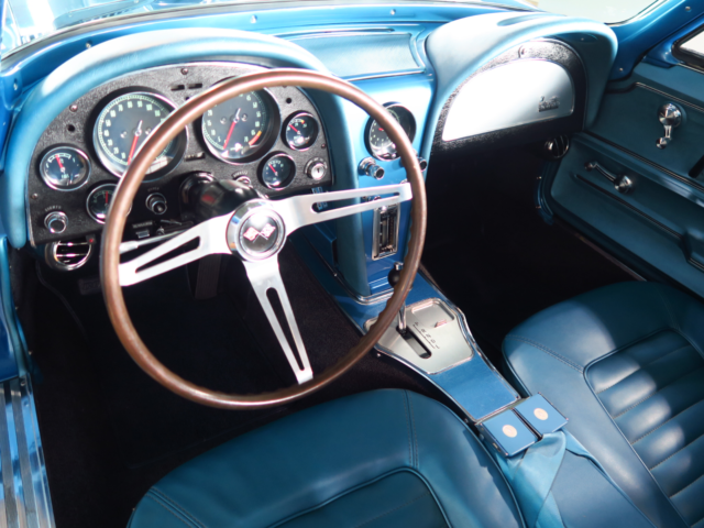1966 Blue Chevrolet Corvette Coupe