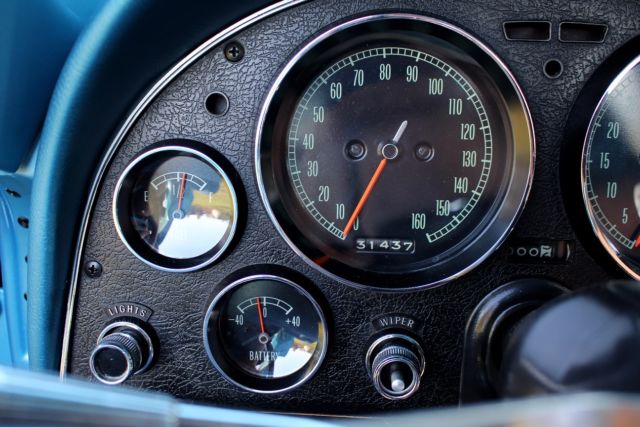 1966 Nassau Blue Chevrolet Corvette Coupe