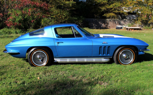 1966 Nassau Blue Chevrolet Corvette Coupe