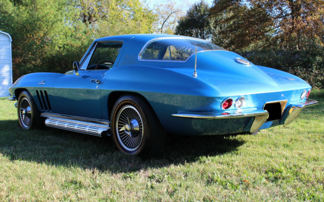1966 Nassau Blue Chevrolet Corvette Coupe