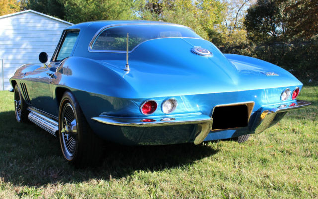 1966 Nassau Blue Chevrolet Corvette Coupe