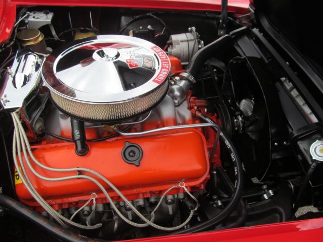 1966 RALLEY RED Chevrolet Corvette Convertible
