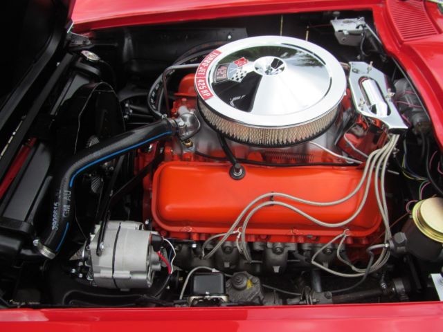 1966 RALLEY RED Chevrolet Corvette Convertible