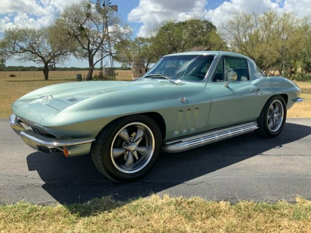 1966 Green Chevrolet Corvette Coupe
