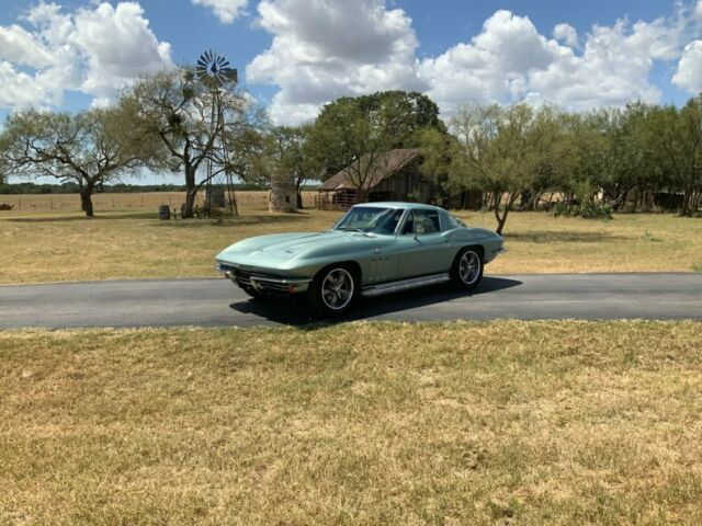 1966 Green Chevrolet Corvette Coupe