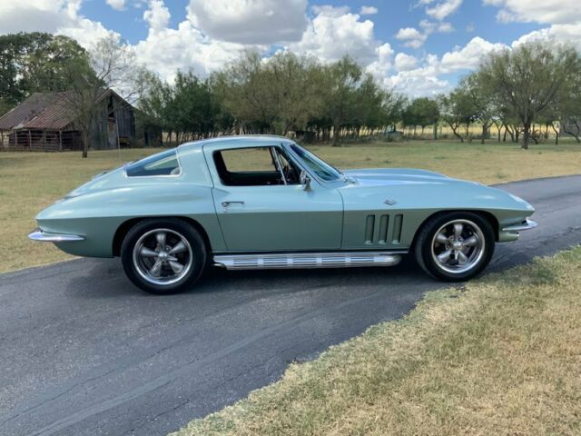 1966 Green Chevrolet Corvette Coupe