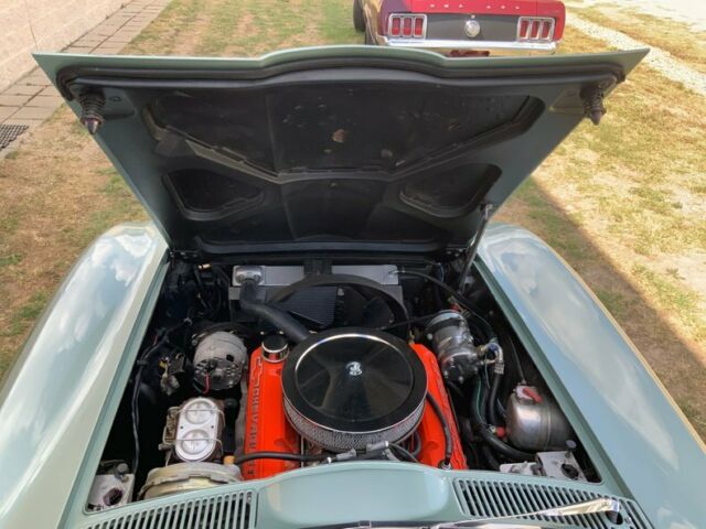 1966 Green Chevrolet Corvette Coupe