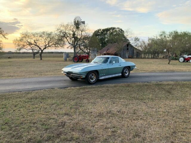 1966 Green Chevrolet Corvette Coupe