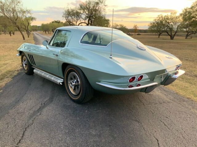 1966 Green Chevrolet Corvette Coupe
