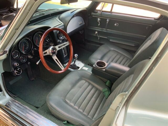 1966 Green Chevrolet Corvette Coupe
