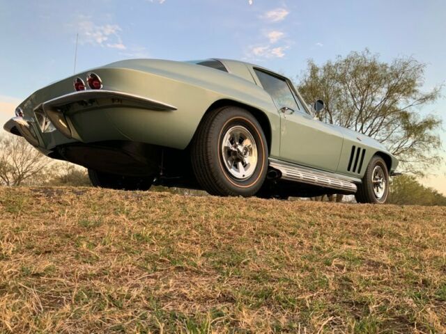 1966 Green Chevrolet Corvette Coupe