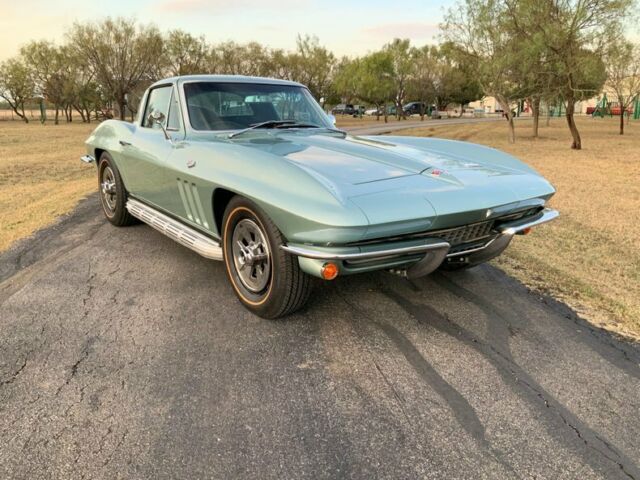 1966 Green Chevrolet Corvette Coupe