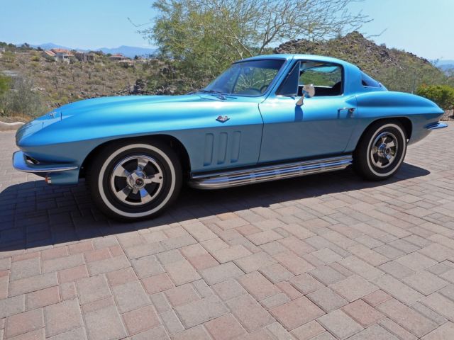 1966 Nassau Blue Chevrolet Corvette Coupe