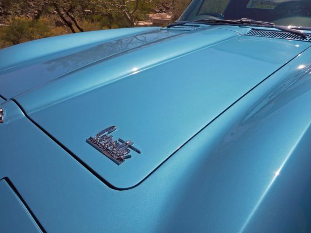 1966 Nassau Blue Chevrolet Corvette Coupe