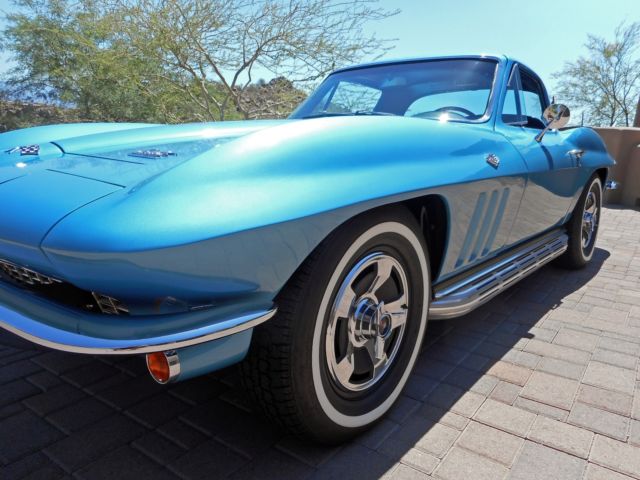 1966 Nassau Blue Chevrolet Corvette Coupe