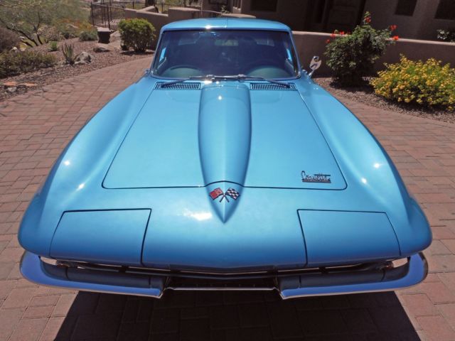 1966 Nassau Blue Chevrolet Corvette Coupe
