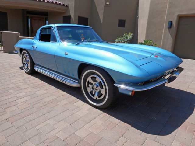 1966 Nassau Blue Chevrolet Corvette Coupe