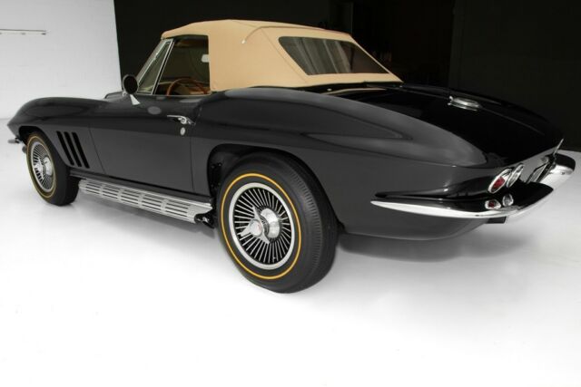1966 Black Chevrolet Corvette Convertible