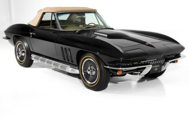 1966 Black Chevrolet Corvette Convertible