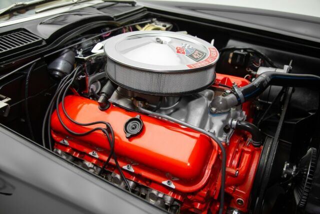 1966 Black Chevrolet Corvette Convertible