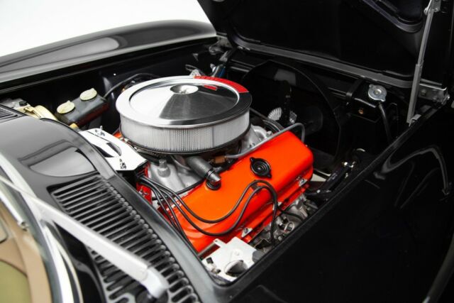 1966 Black Chevrolet Corvette Convertible