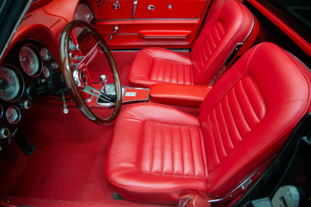 1966 Black Chevrolet Corvette Convertible