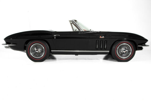 1966 Black Chevrolet Corvette Convertible