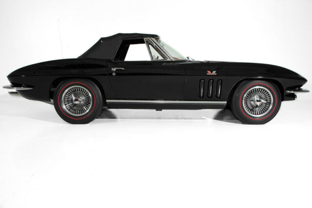 1966 Black Chevrolet Corvette Convertible