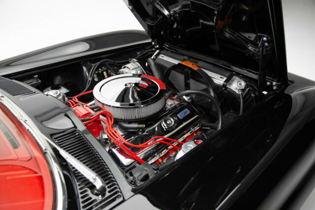 1966 Black Chevrolet Corvette Convertible