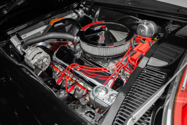 1966 Black Chevrolet Corvette Convertible
