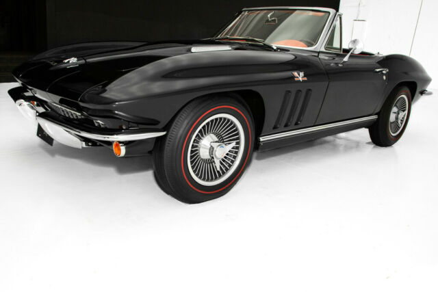 1966 Black Chevrolet Corvette Convertible