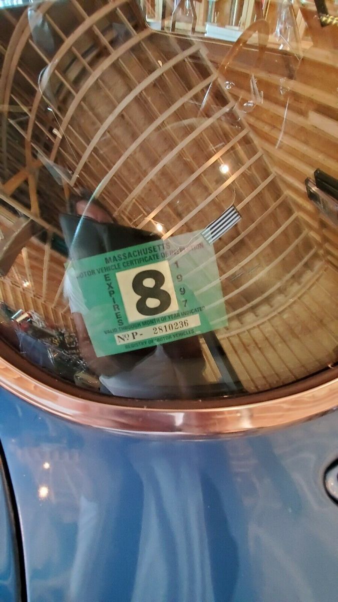 1966 Blue Chevrolet Corvette